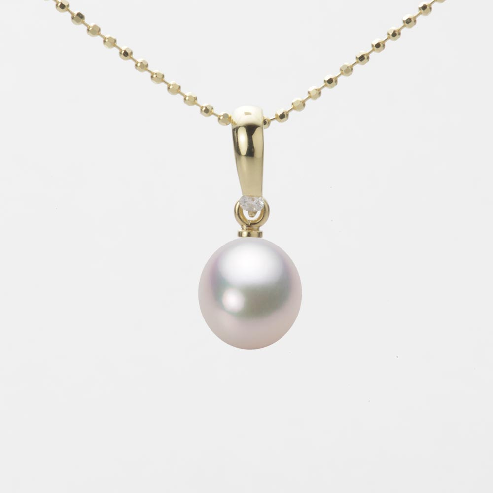 楽天市場】パール ネックレス 一粒 あこや真珠 7.0mm アコヤ 真珠