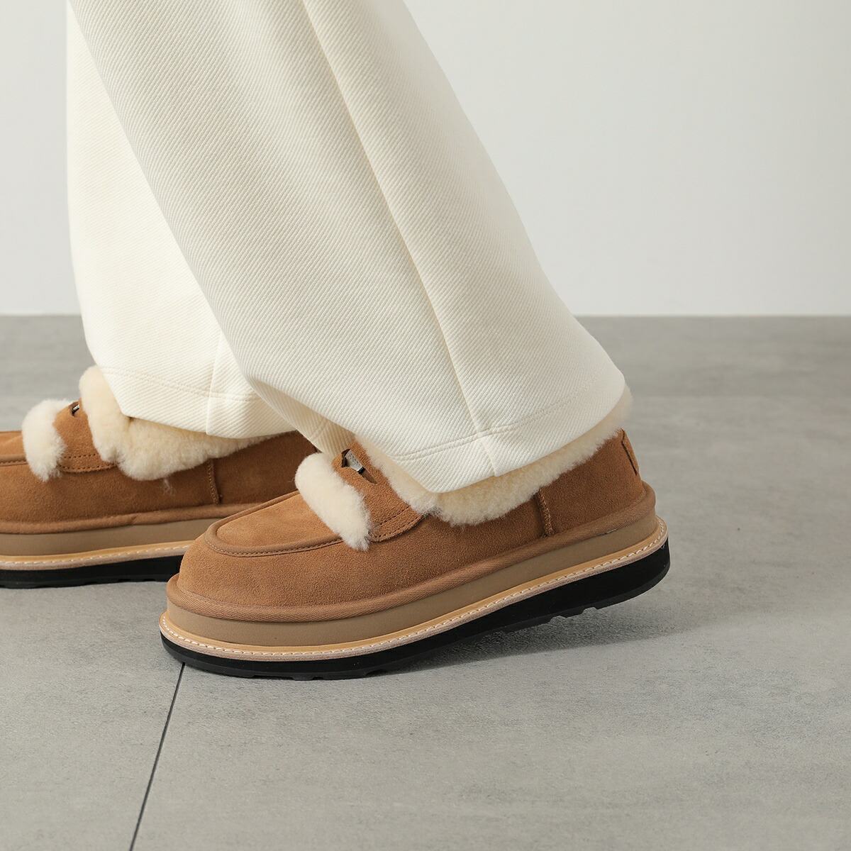 楽天市場】UGG × sacai アグ サカイ コラボ ローファー Loafer 1178370