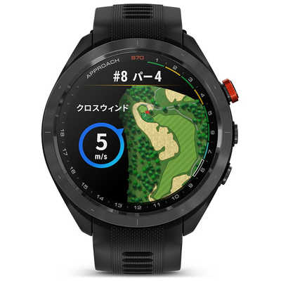 GARMIN GPS ゴルフナビ Approach S70 47mm ブラック 010-02746-22 の