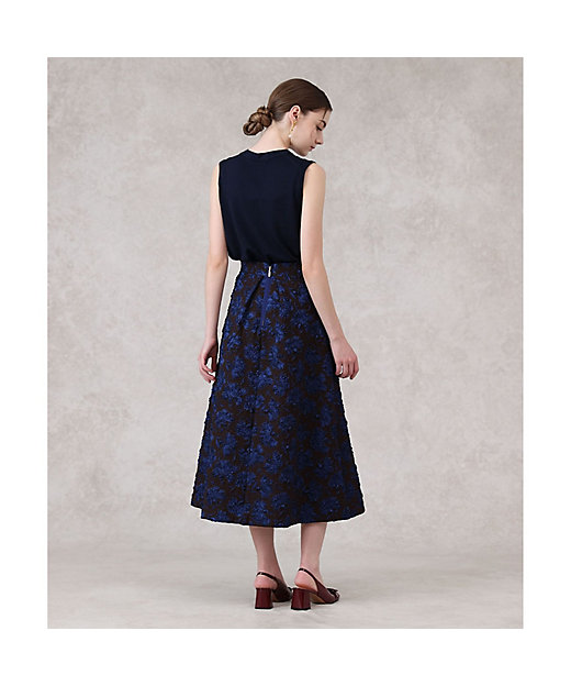 ラメフラワーフクレジャカードフレア スカート | ANAYI/アナイ | 三越