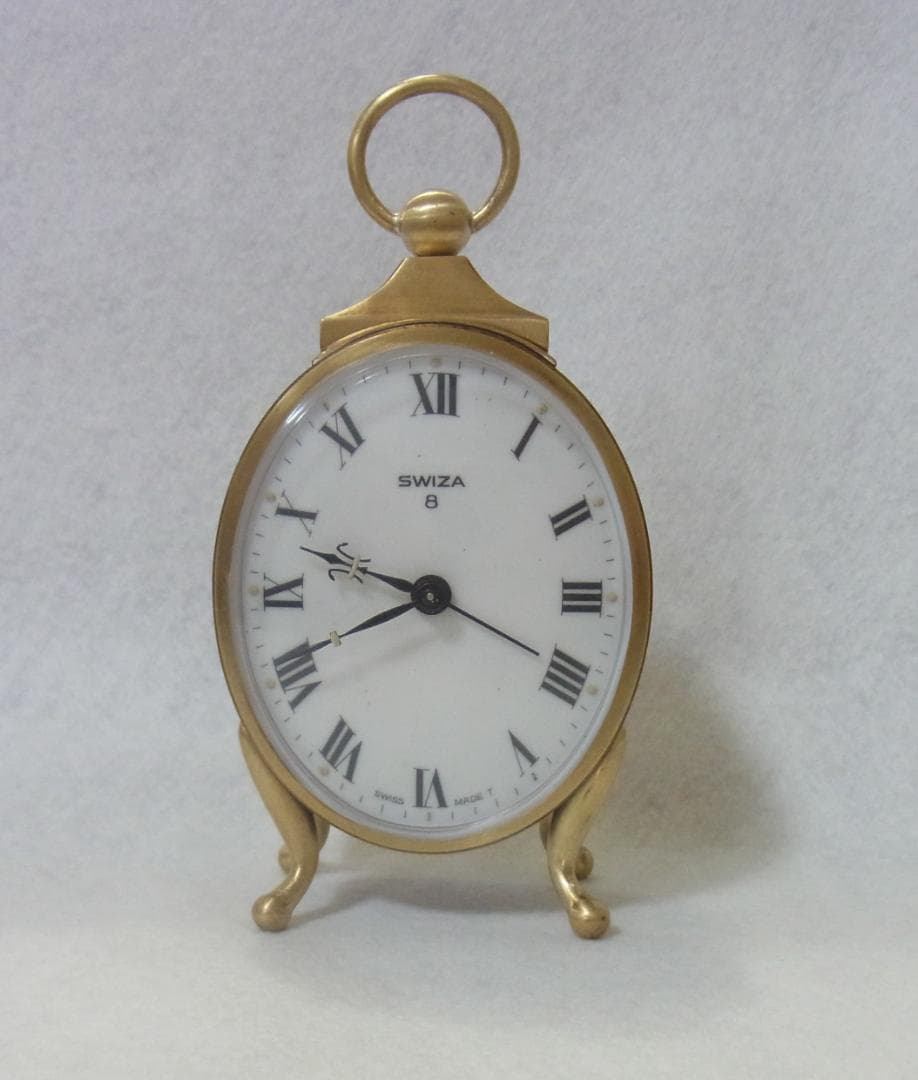 スイス製 機械式時計 置時計 SWIZA 稼動品（出品5） - メルカリ