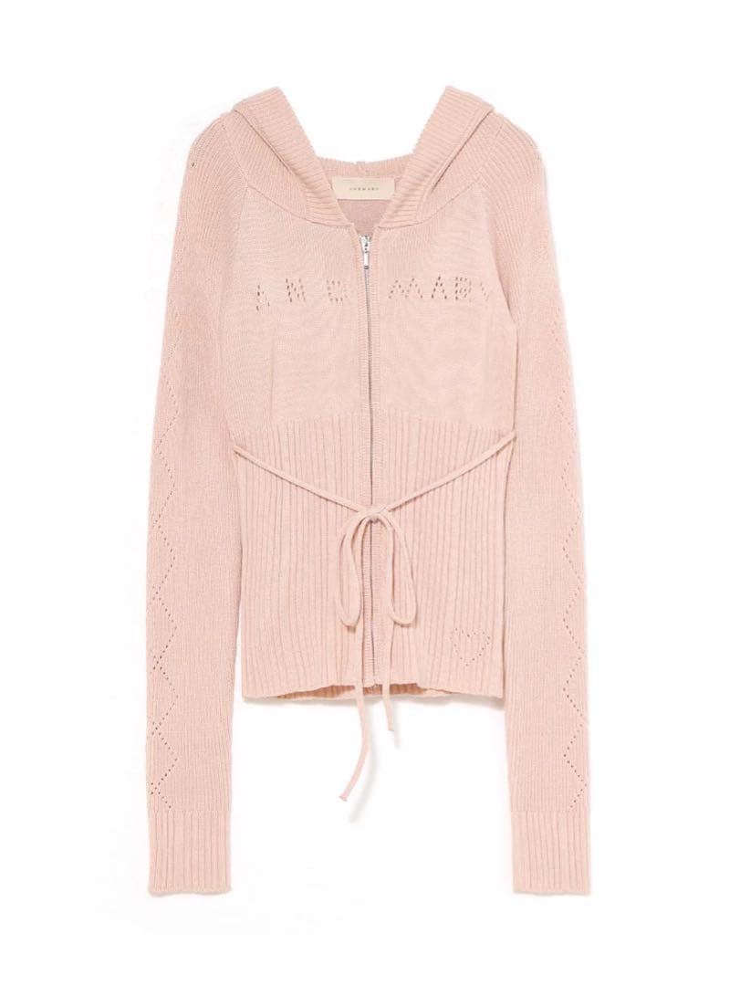 トップス andmary Angel crochet hood tops ANDMARY】Angel crochet hood tops