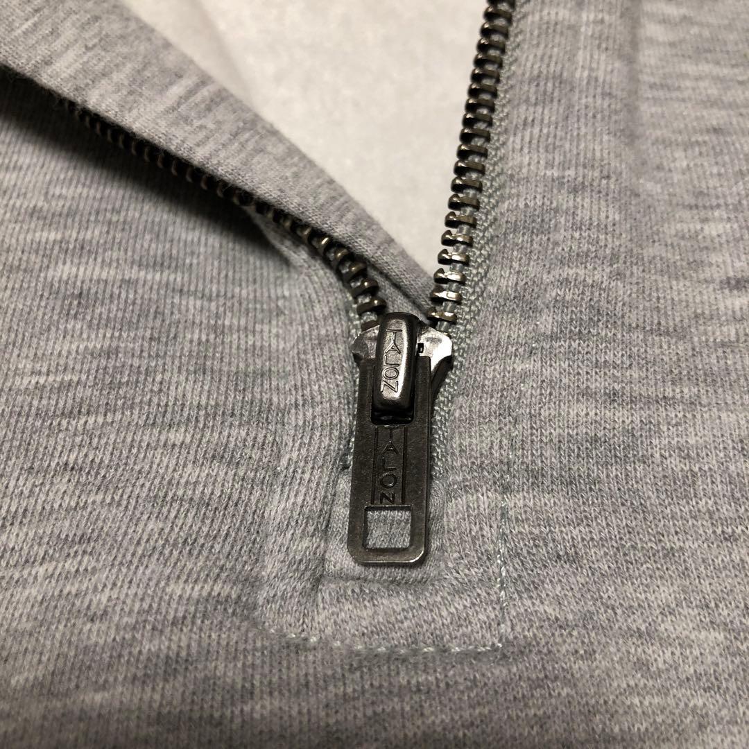 ポロラルフローレン ハーフジップスウェット 裏起毛 グレー 現行QR XL