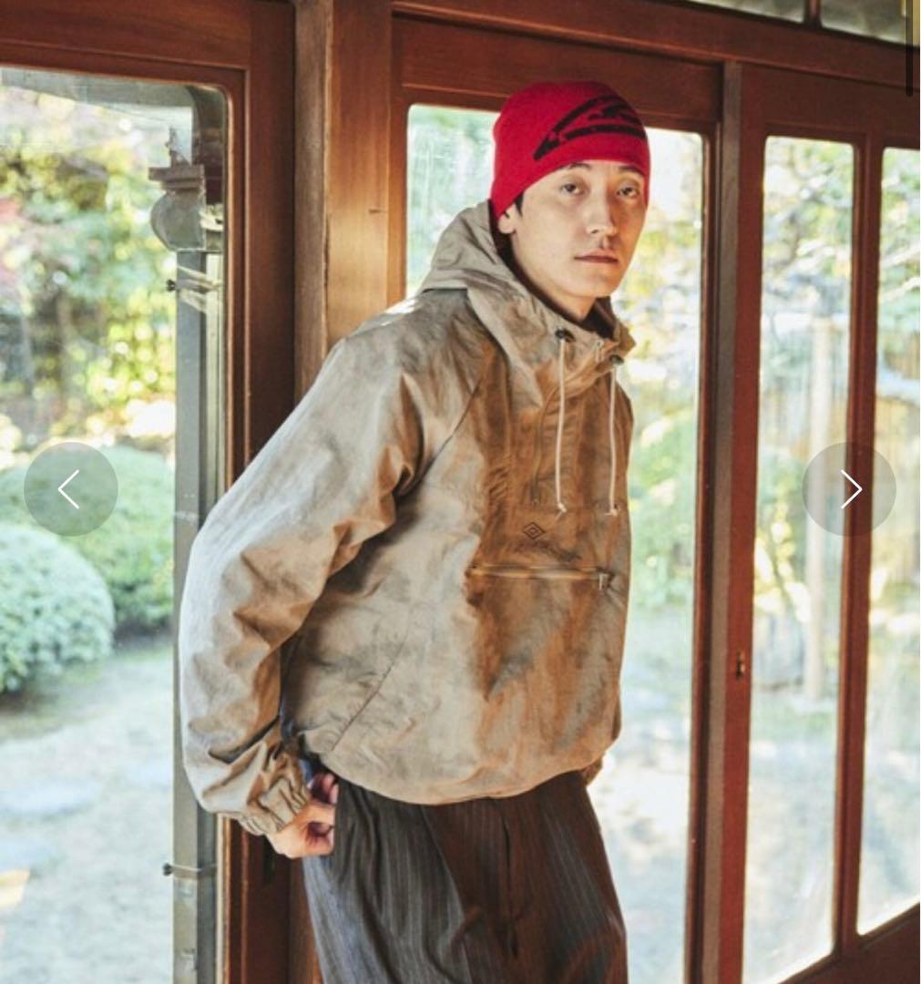 y*1様 UMBRO Anorak Pullover Jacket グレー Men's jackets Umbro by Slam Jam Masked Club Check Anorak Jacket