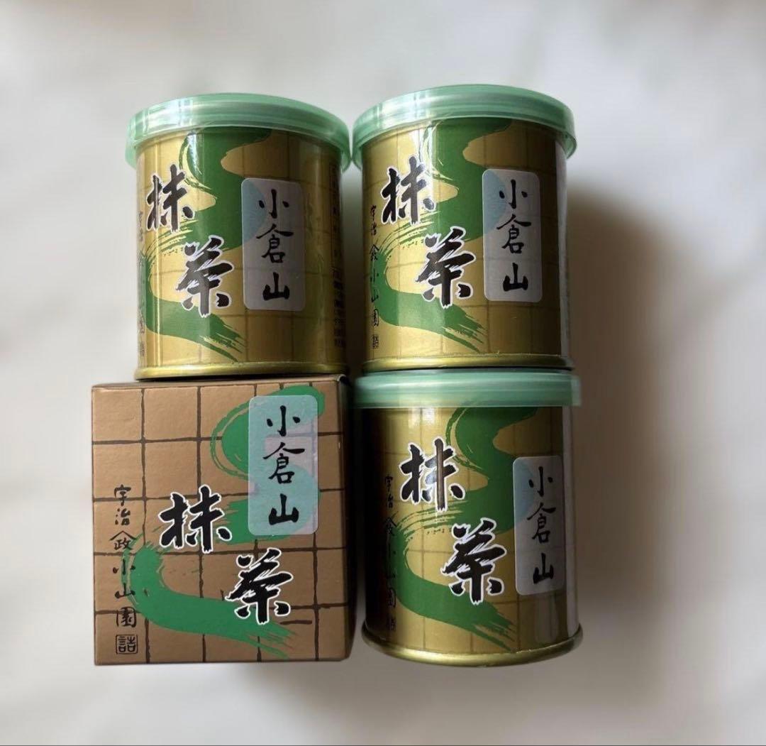 宇治抹茶　山政小山園　小倉山30g×4缶 楽天市場】抹茶 薄茶 粉末 山政小山園 小倉山 30g 缶入り 宇治抹茶