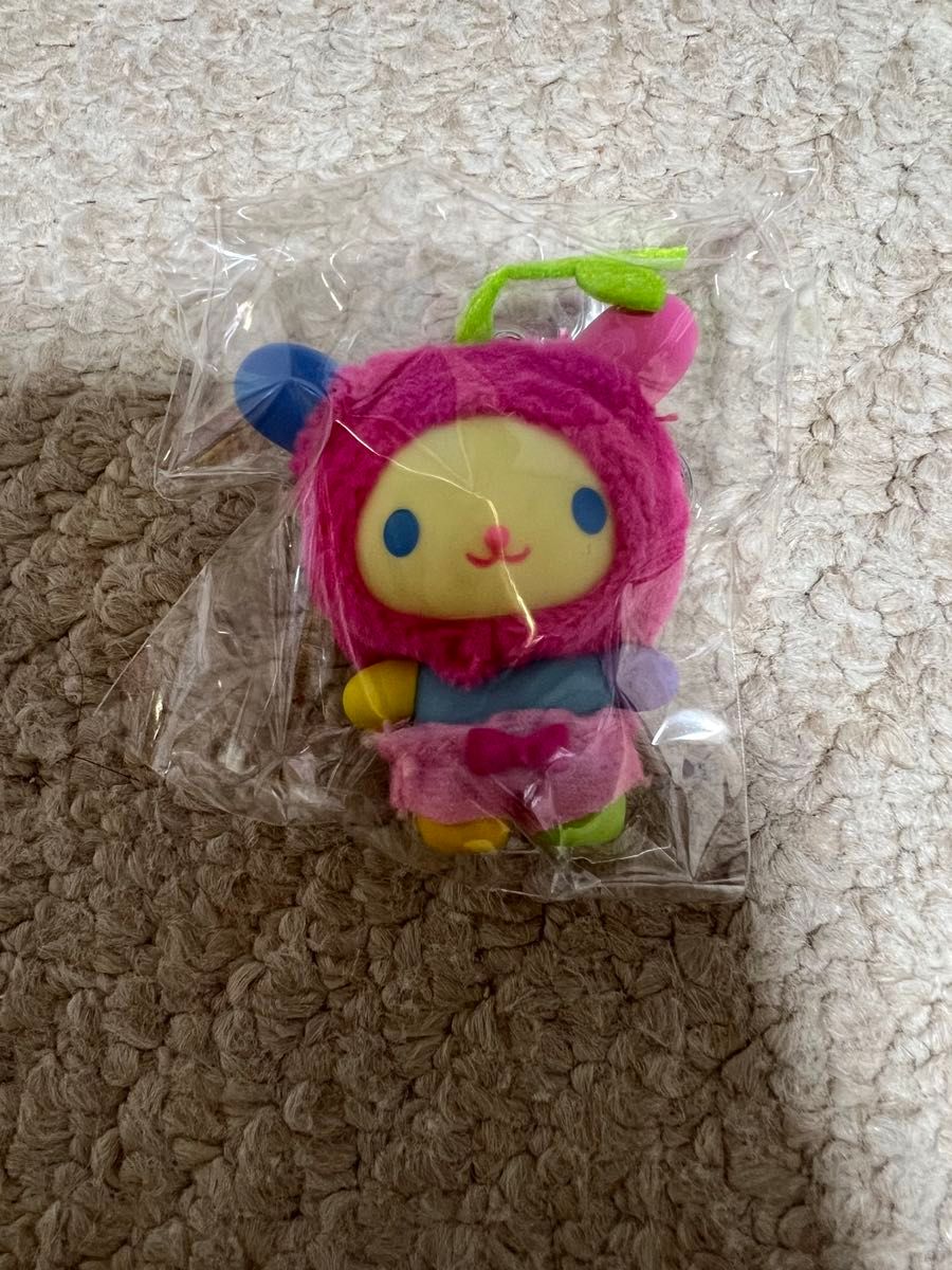 サンリオ ウサハナ ちびっど くだもの キーホルダー ストラップ