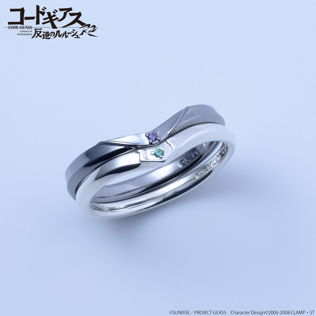コードギアス 反逆のルルーシュR2×THE KISS×BANDAI リング(セット