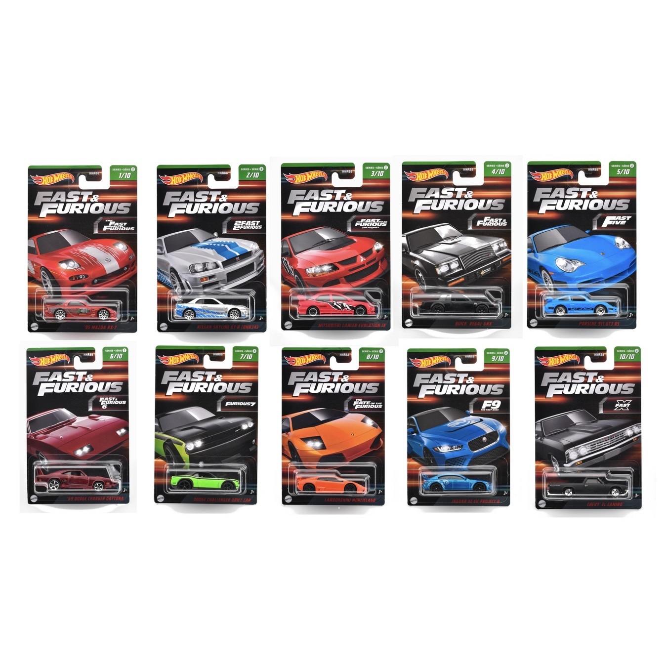 新製品情報】(Hot Wheels)ワイルド・スピード テーマアソート ヤマダ